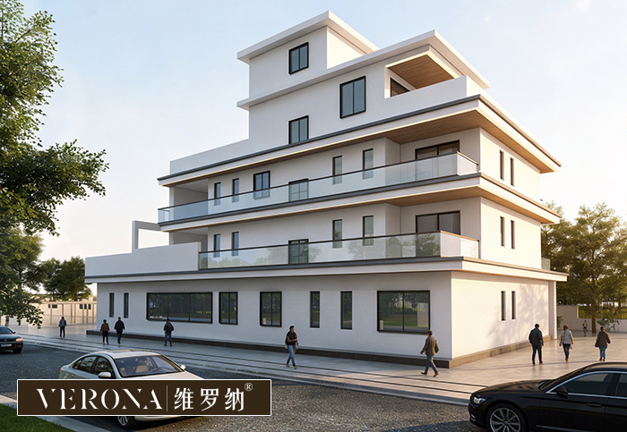 仿石漆“以假乱真”适配建筑外立面